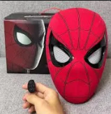 SpiderMask. Version Control remoto Ojos Animados.