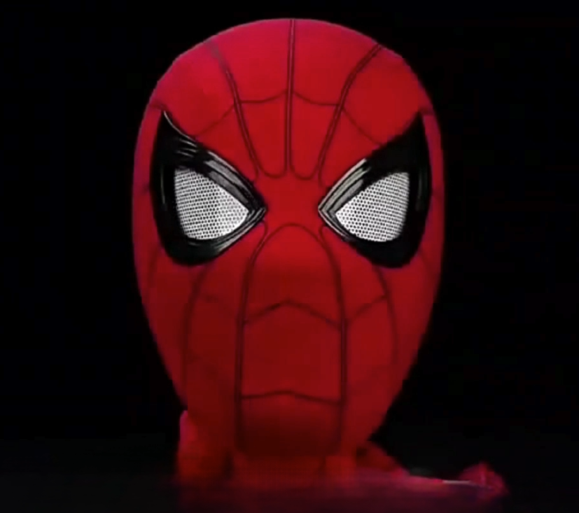 SpiderMask. Version Control remoto Ojos Animados.